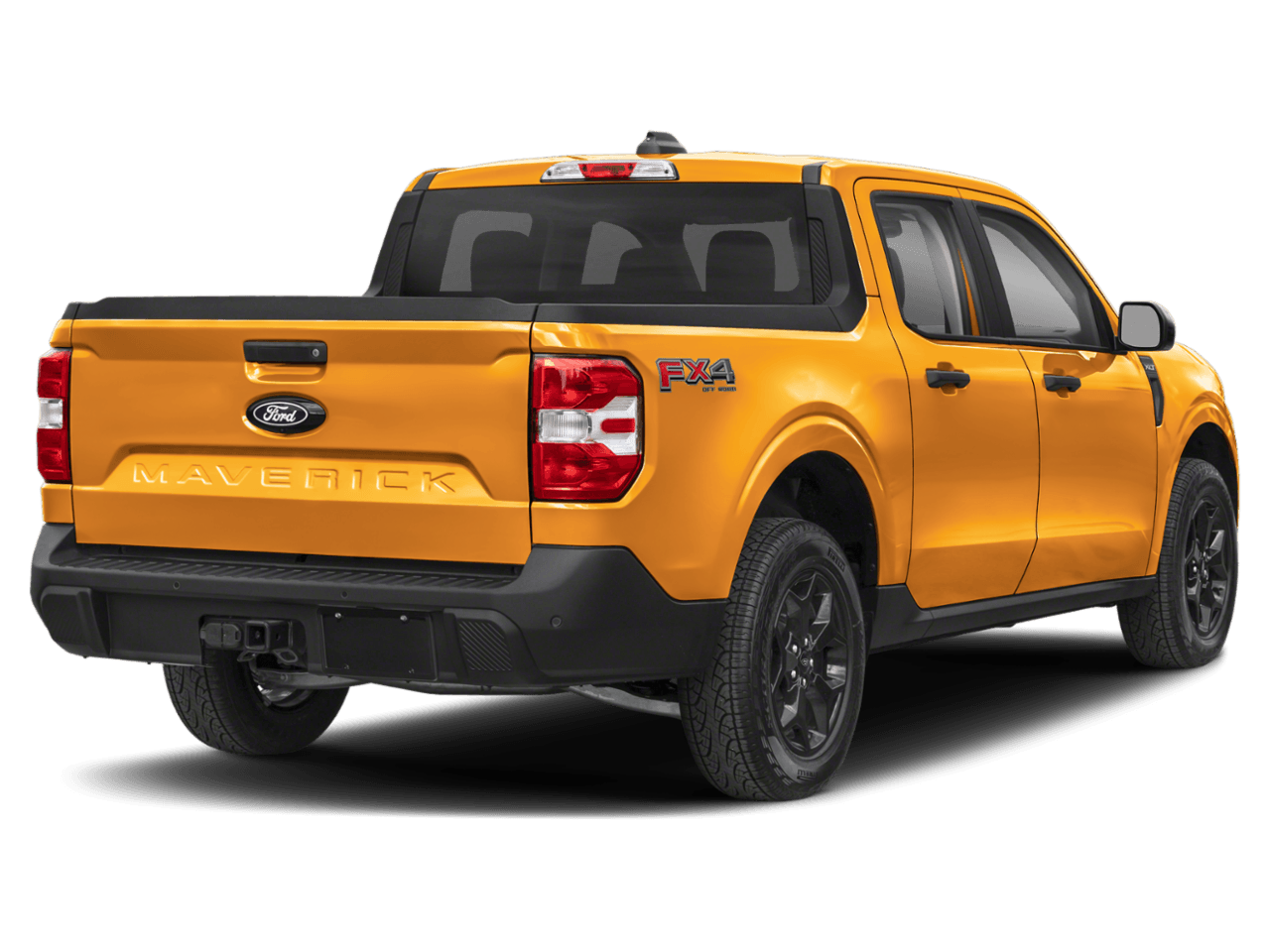 2026 Ford Maverick XLT - Rear 3/4, facing to the right