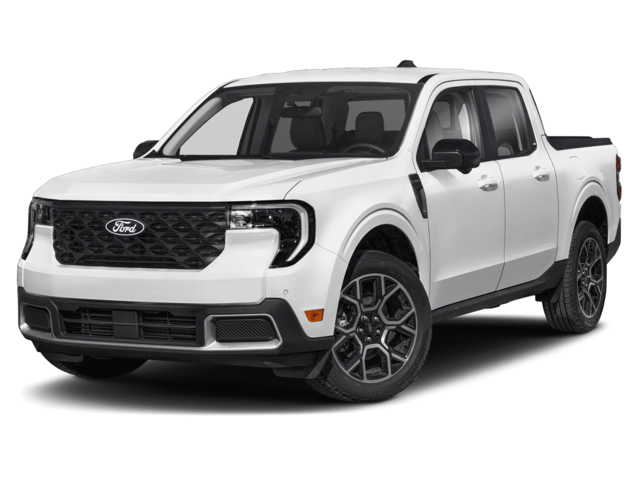 2026 Ford Maverick LARIAT - Front 3/4, facing to the left