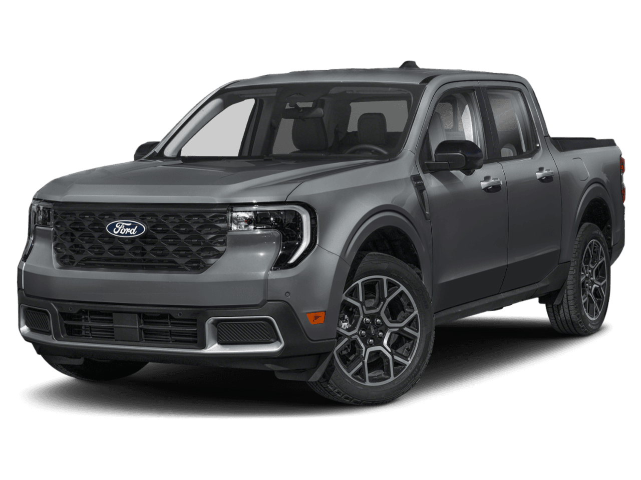 2026 Ford Maverick LARIAT - Front 3/4, facing to the left