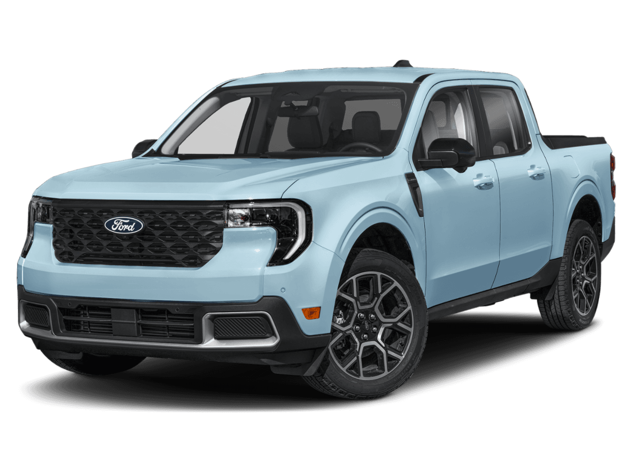 2026 Ford Maverick LARIAT - Front 3/4, facing to the left