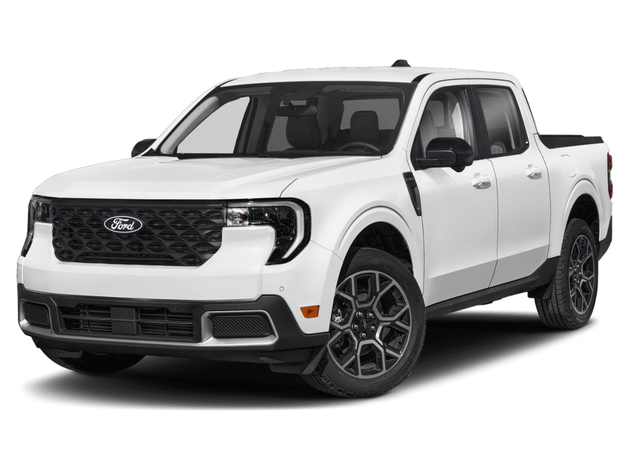 2026 Ford Maverick LARIAT - Front 3/4, facing to the left