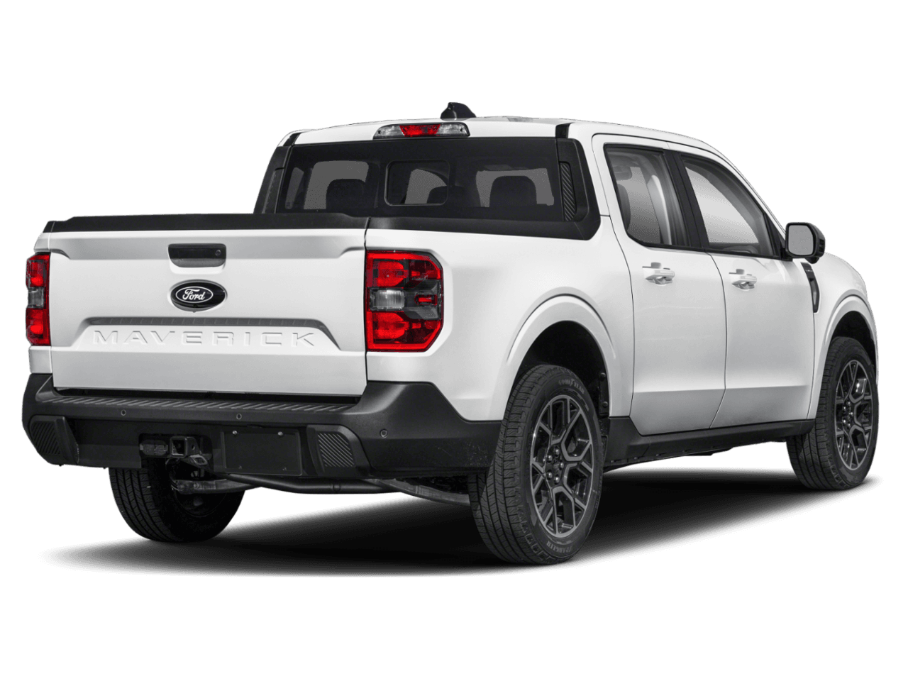 2026 Ford Maverick LARIAT - Rear 3/4, facing to the right