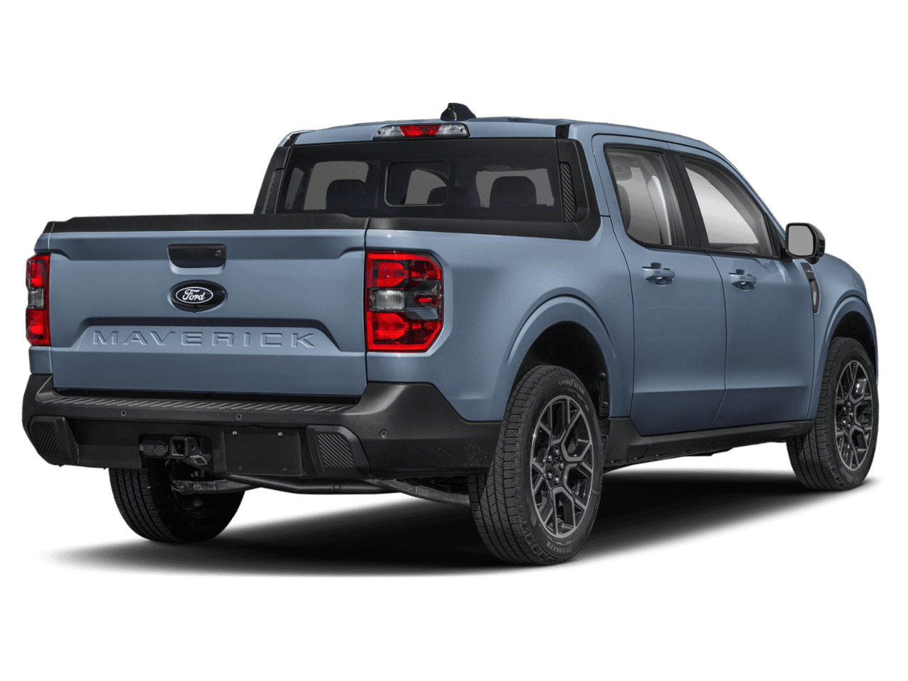 2026 Ford Maverick LARIAT - Rear 3/4, facing to the right
