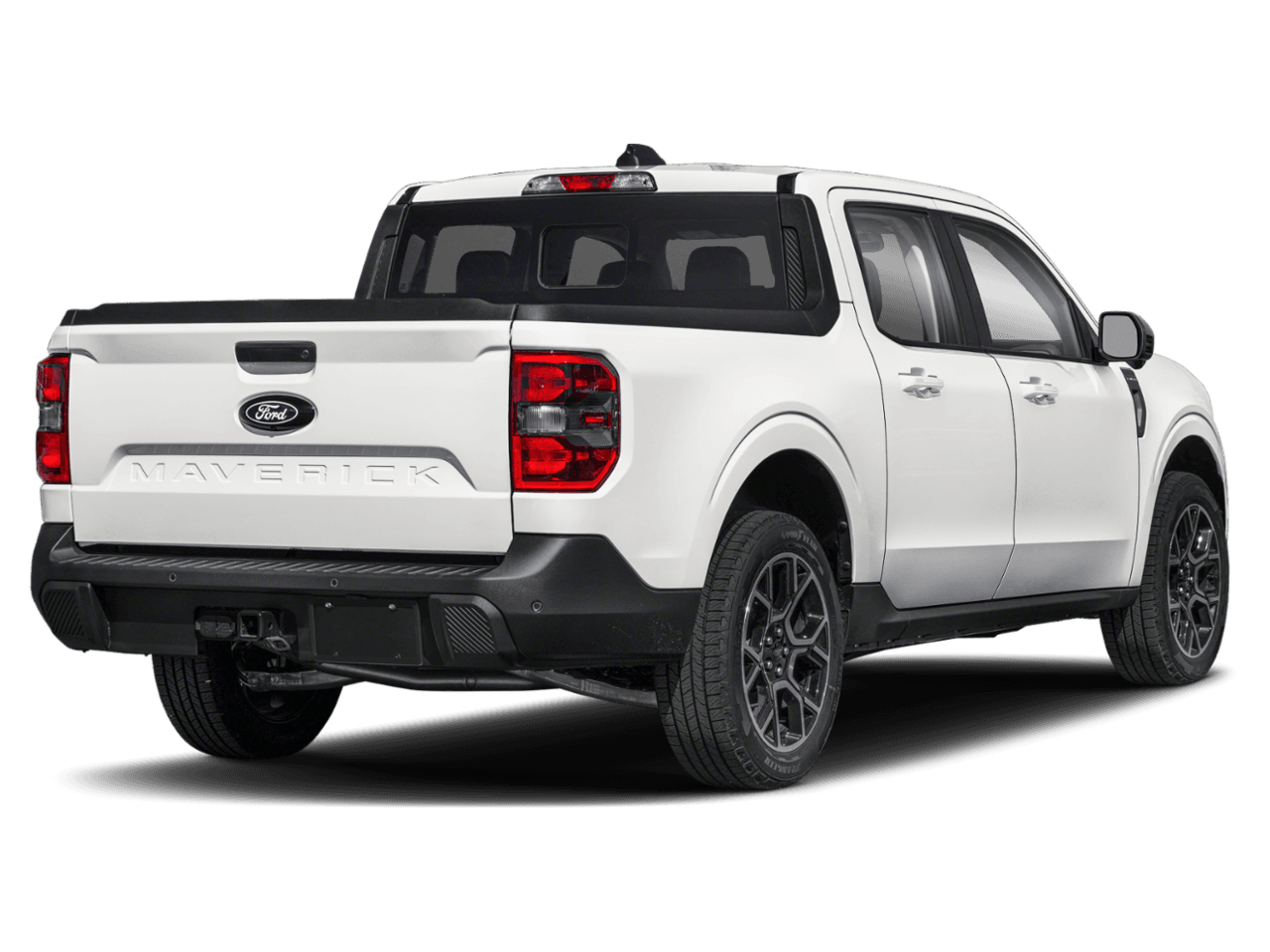2026 Ford Maverick LARIAT - Rear 3/4, facing to the right