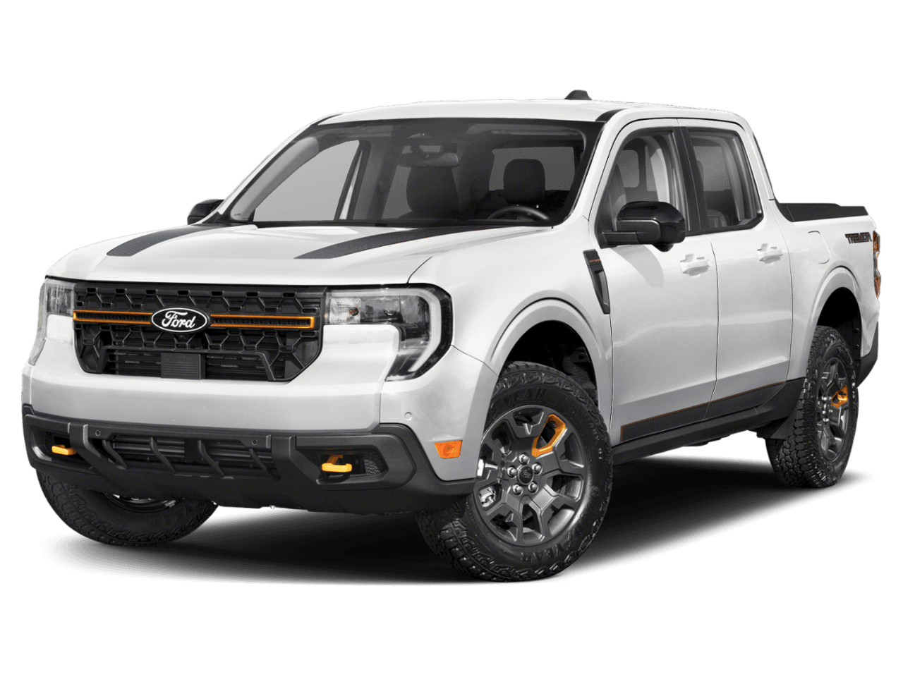 2026 Ford Maverick Tremor - Front 3/4, facing to the left