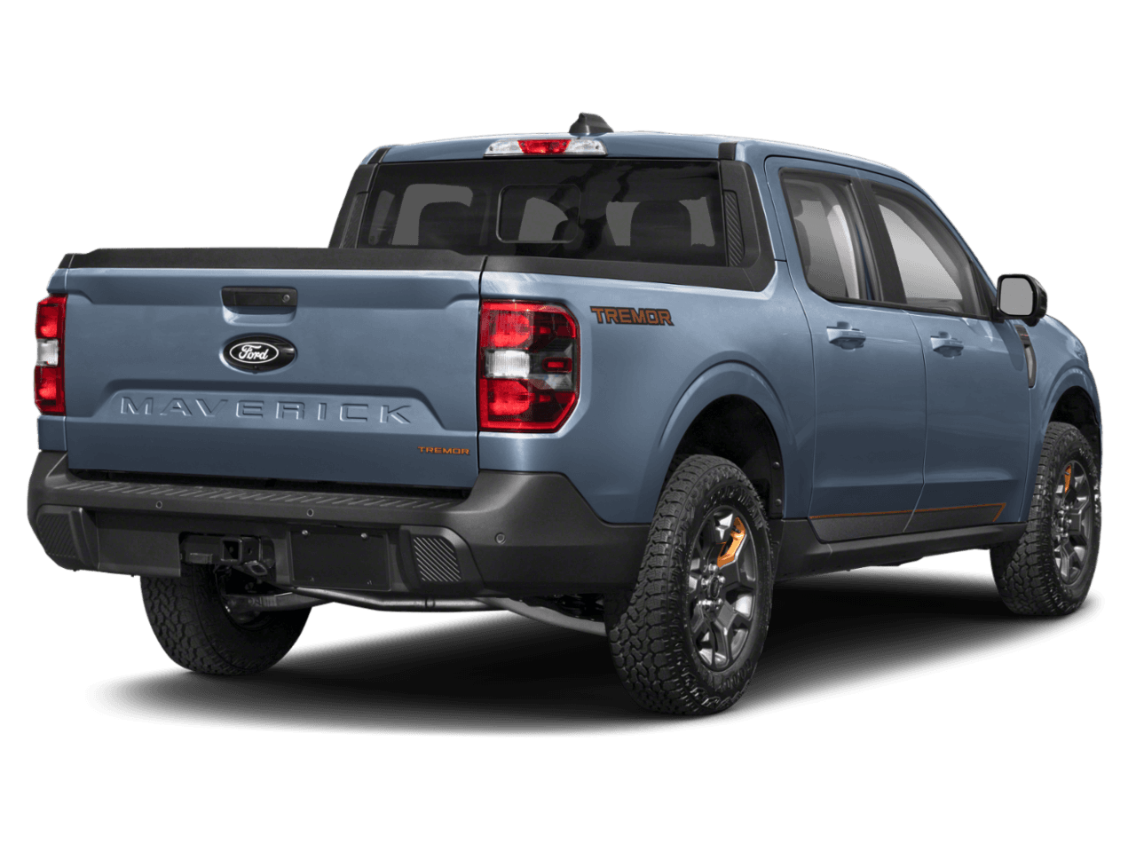 2026 Ford Maverick Tremor - Rear 3/4, facing to the right