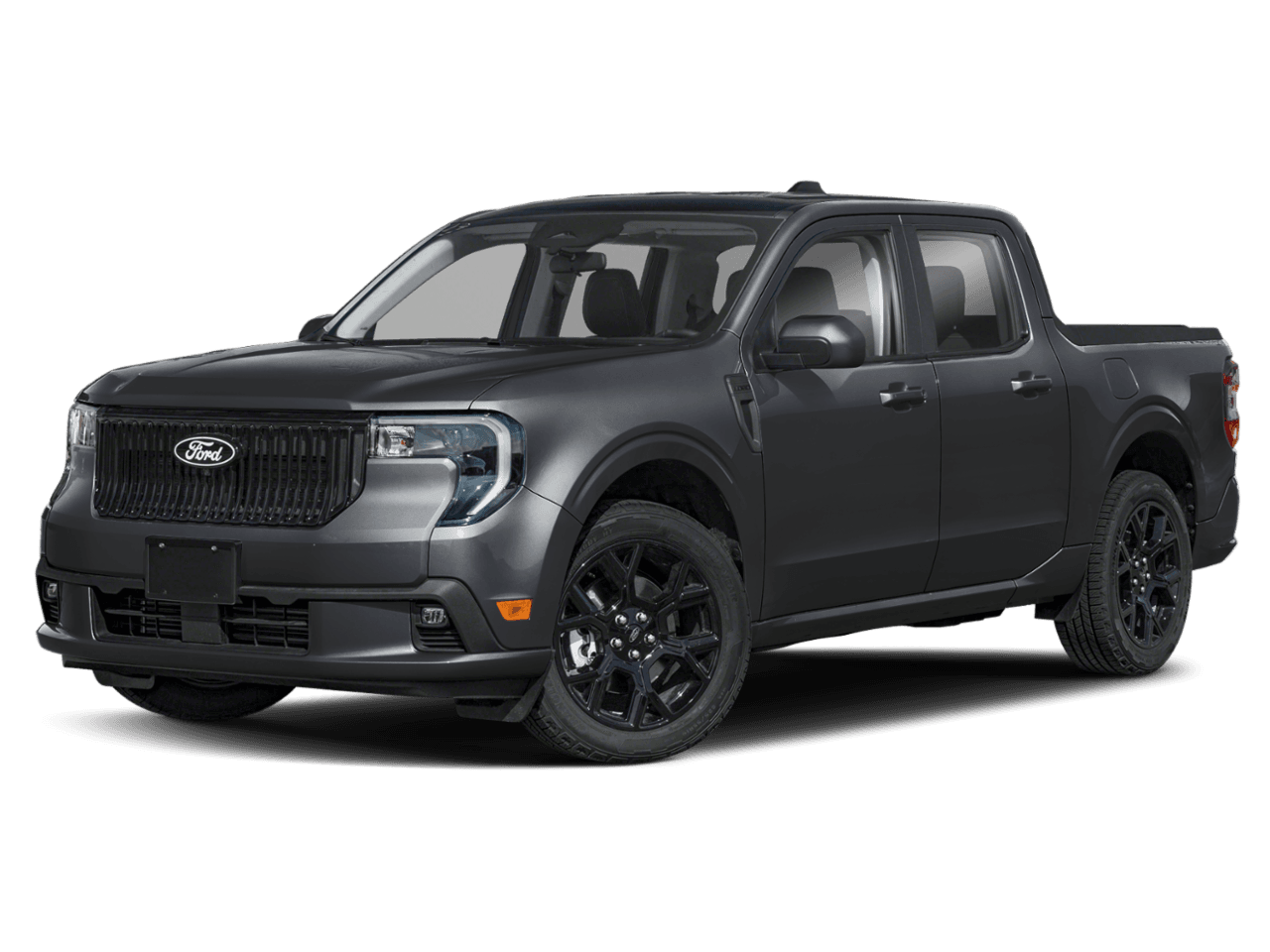 2026 Ford Maverick Lobo - Front 3/4, facing to the left