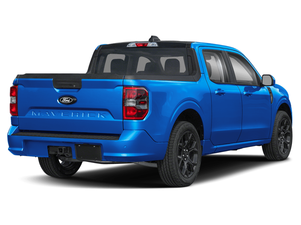 2026 Ford Maverick Lobo - Rear 3/4, facing to the right