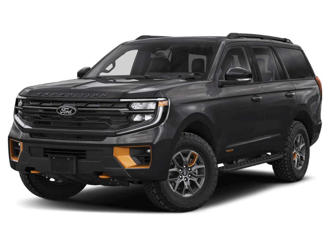2026 Ford Expedition Tremor - Front 3/4, facing to the left