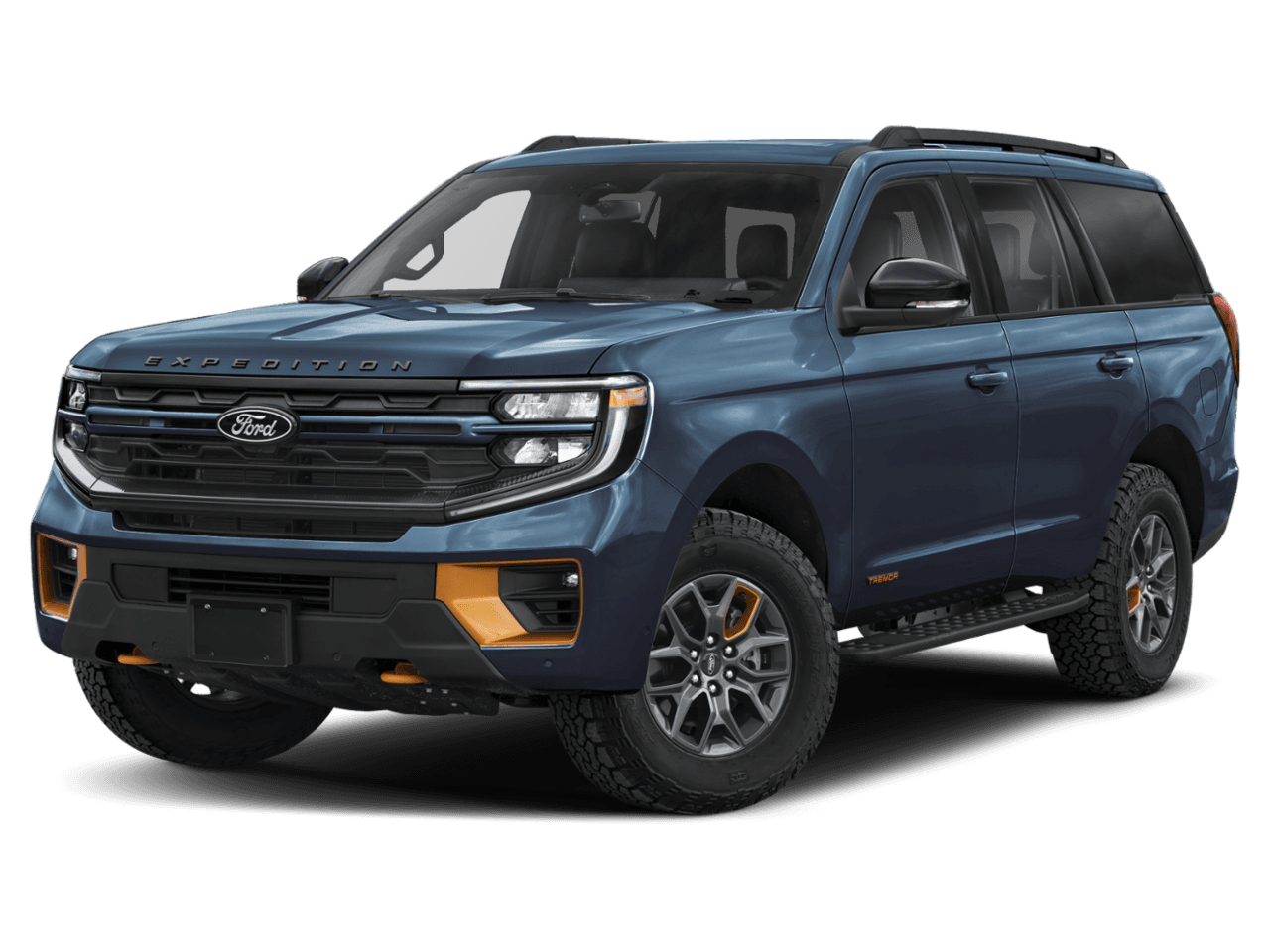 2026 Ford Expedition Tremor - Front 3/4, facing to the left