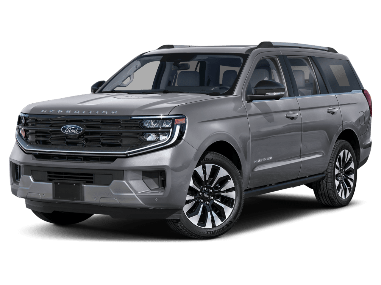 2026 Ford Expedition Platinum - Front 3/4, facing to the left