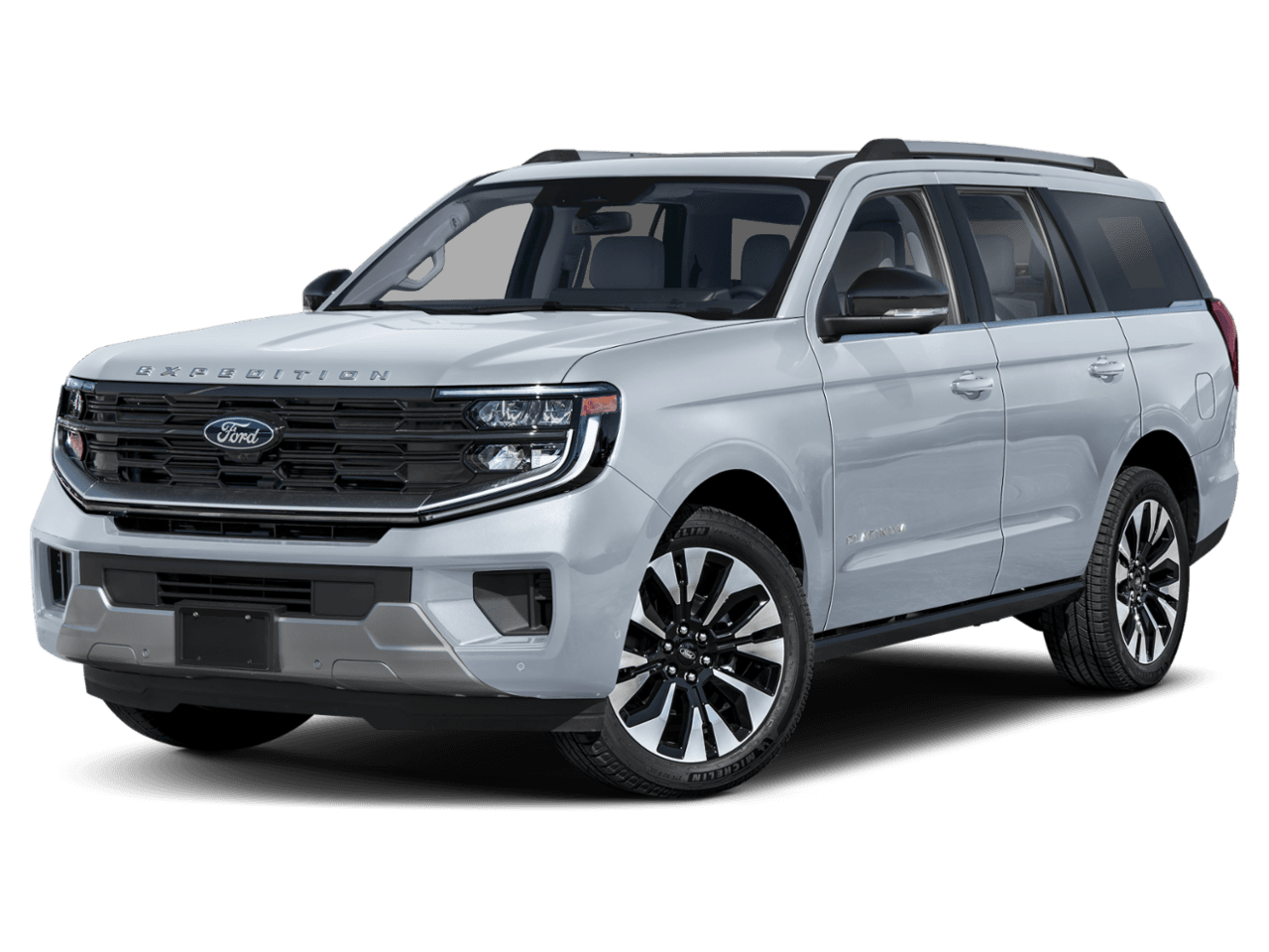 2026 Ford Expedition Platinum - Front 3/4, facing to the left