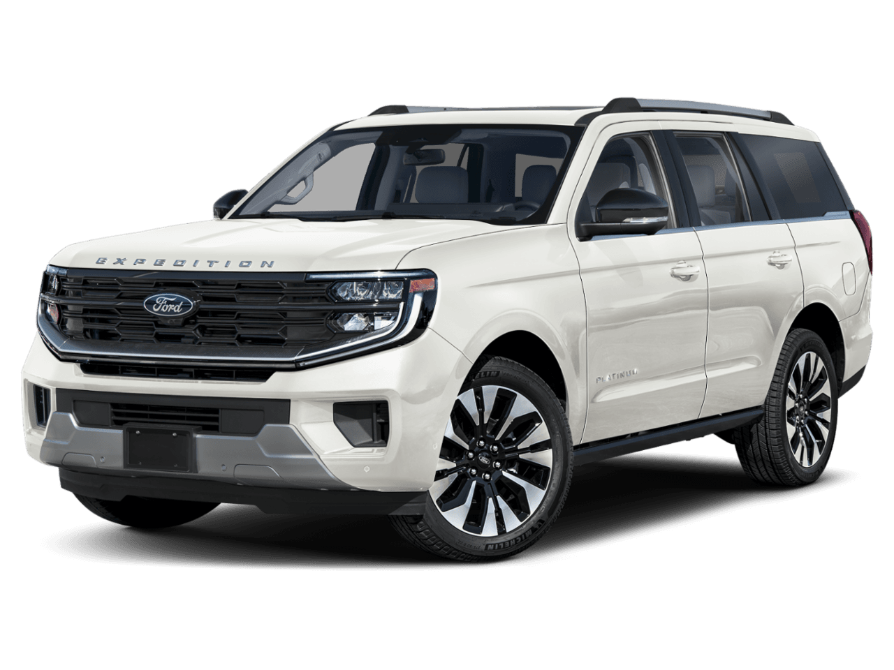 2026 Ford Expedition Platinum - Front 3/4, facing to the left