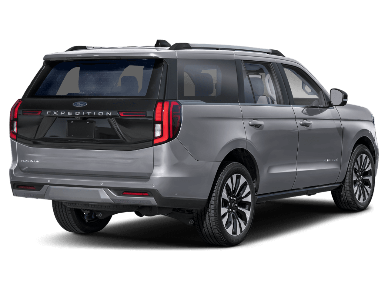 2026 Ford Expedition Platinum - Rear 3/4, facing to the right