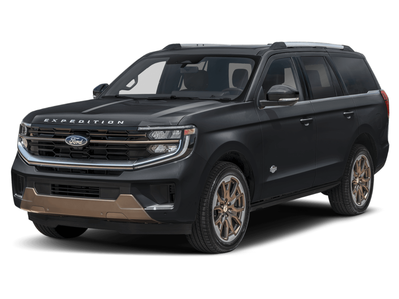 2026 Ford Expedition King - Front 3/4, facing to the left