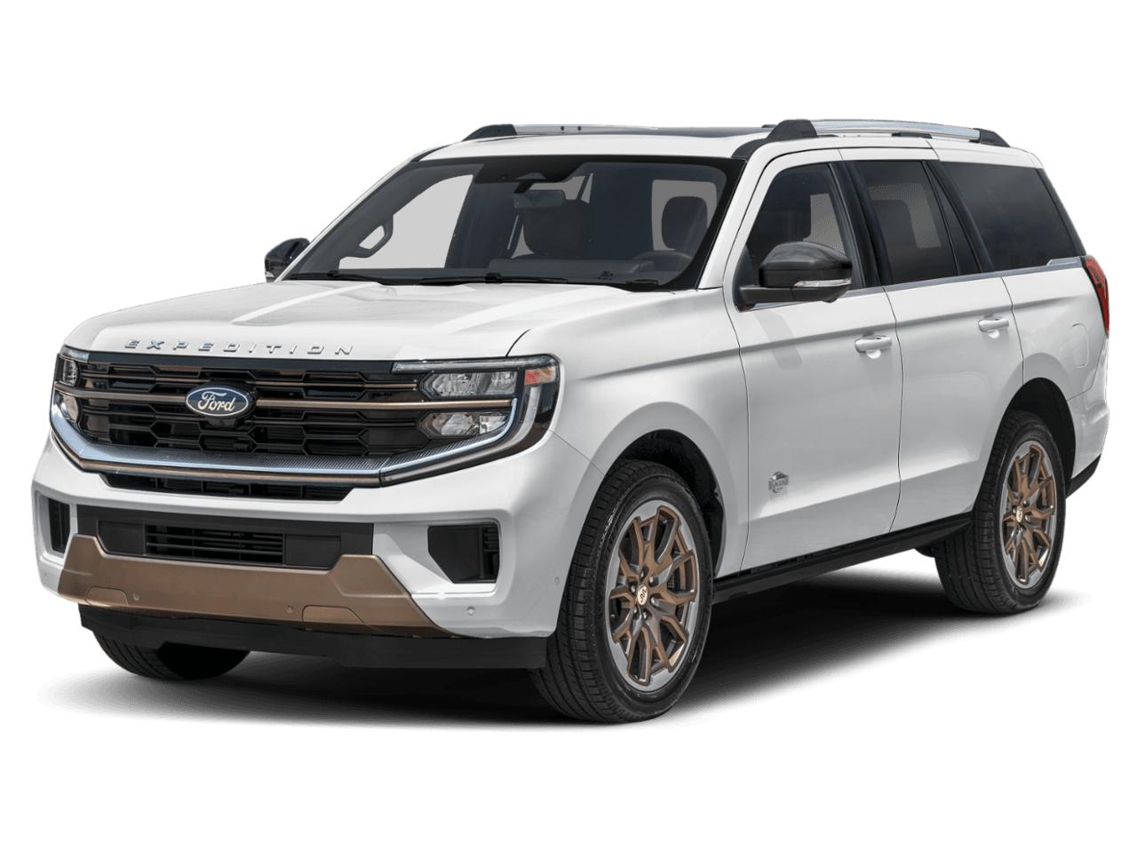 2026 Ford Expedition King - Front 3/4, facing to the left