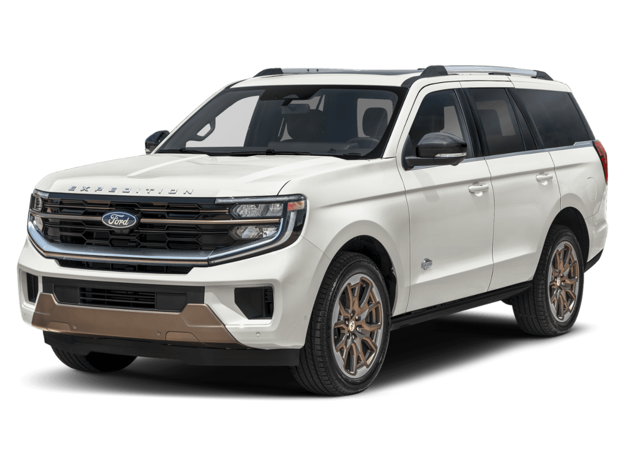 2026 Ford Expedition King - Front 3/4, facing to the left