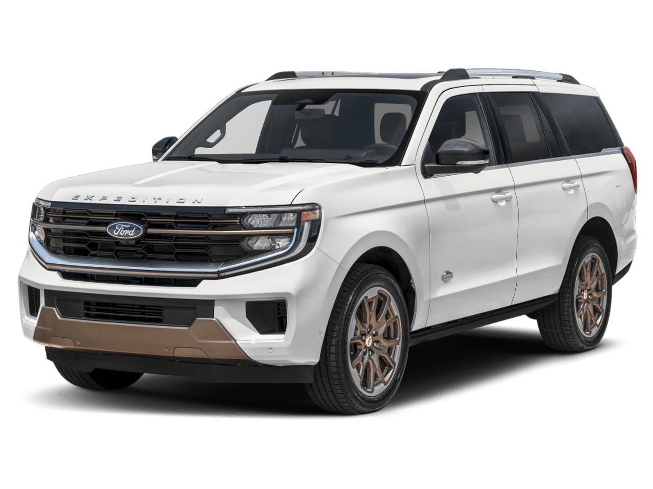2026 Ford Expedition King - Front 3/4, facing to the left