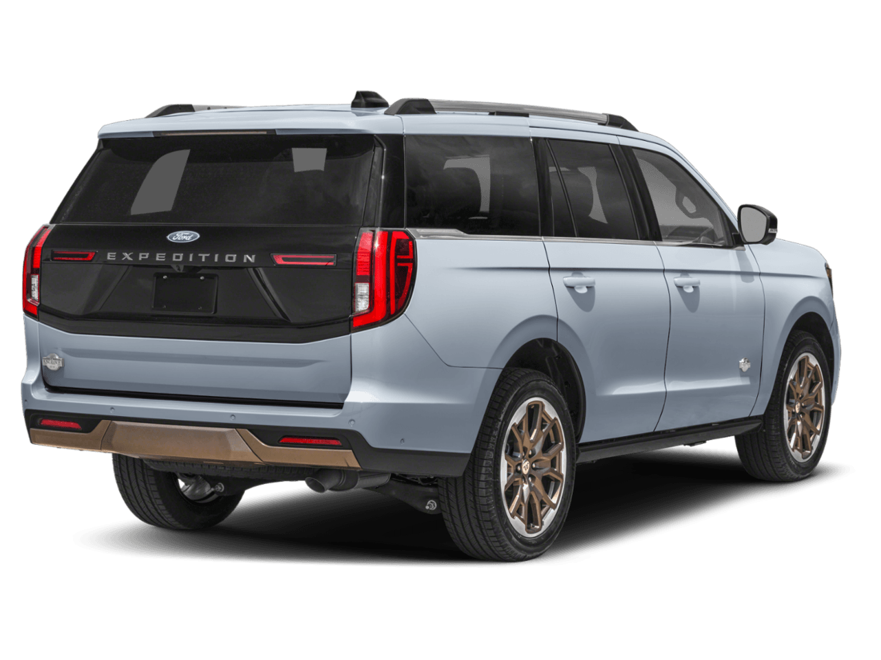 2026 Ford Expedition King Ranch - Rear 3/4, facing to the right