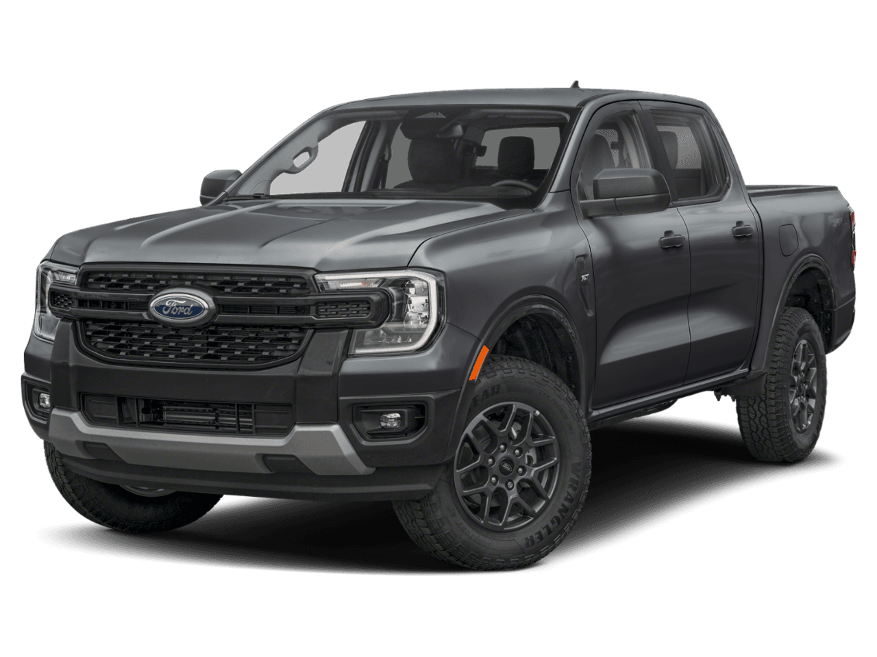 2026 Ford Ranger XLT - Front 3/4, facing to the left