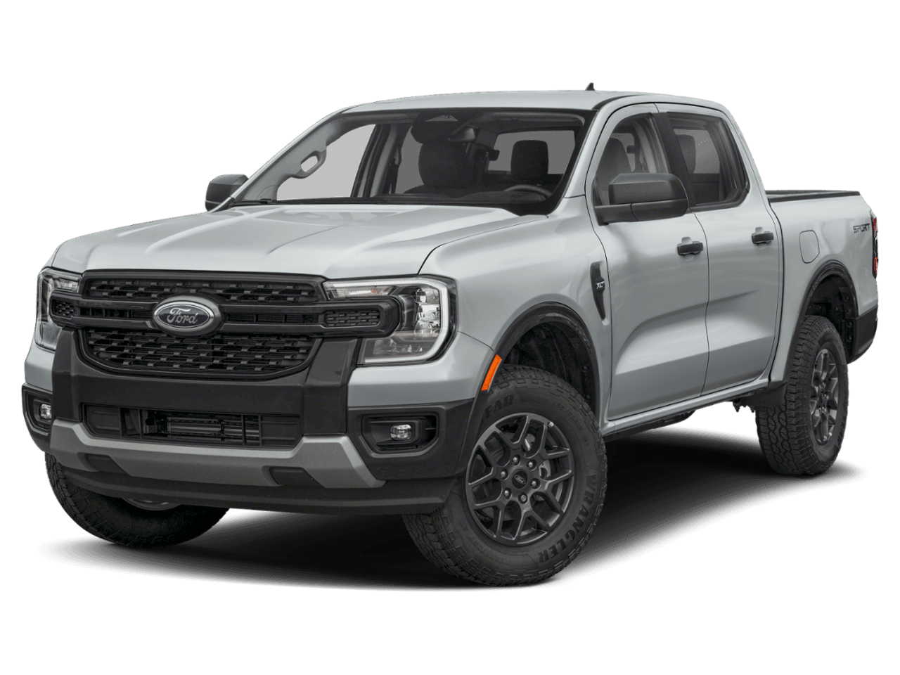 2026 Ford Ranger XLT - Front 3/4, facing to the left