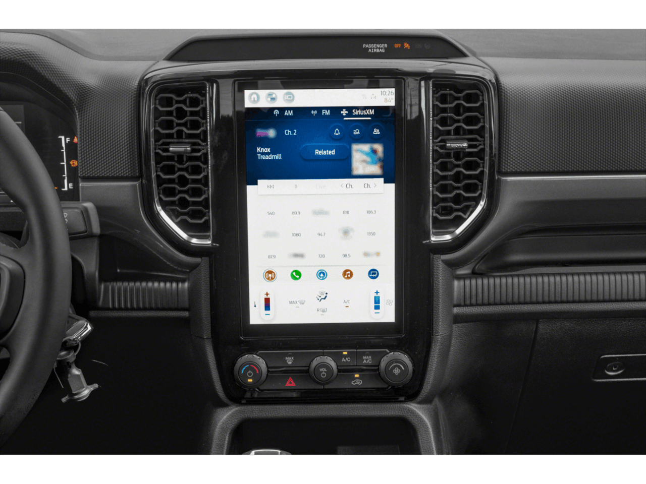 2026 Ford Ranger XLT - Interior Stereo System