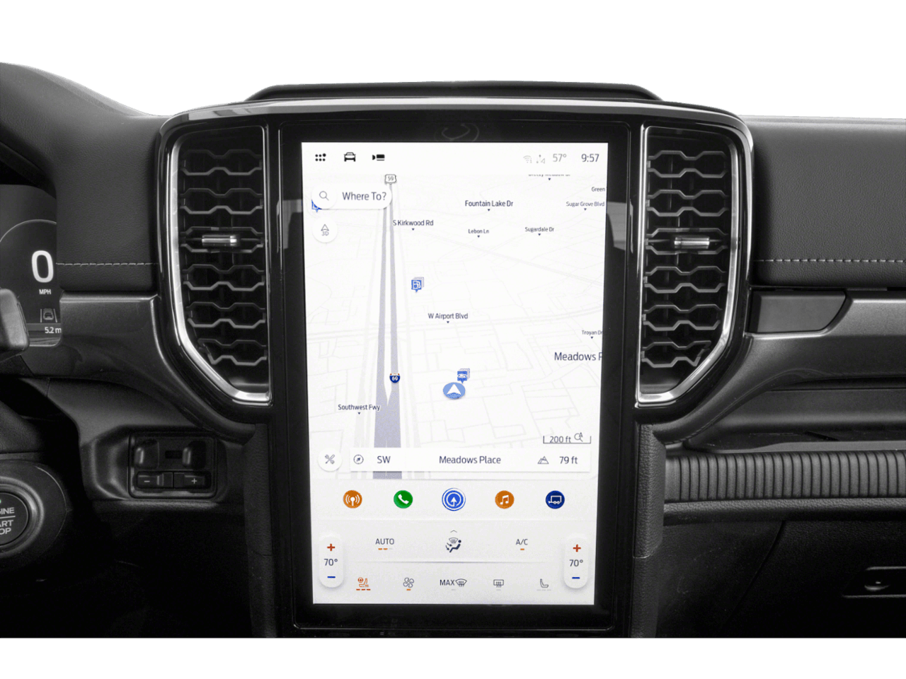 2026 Ford Ranger LARIAT - Interior Navigation System