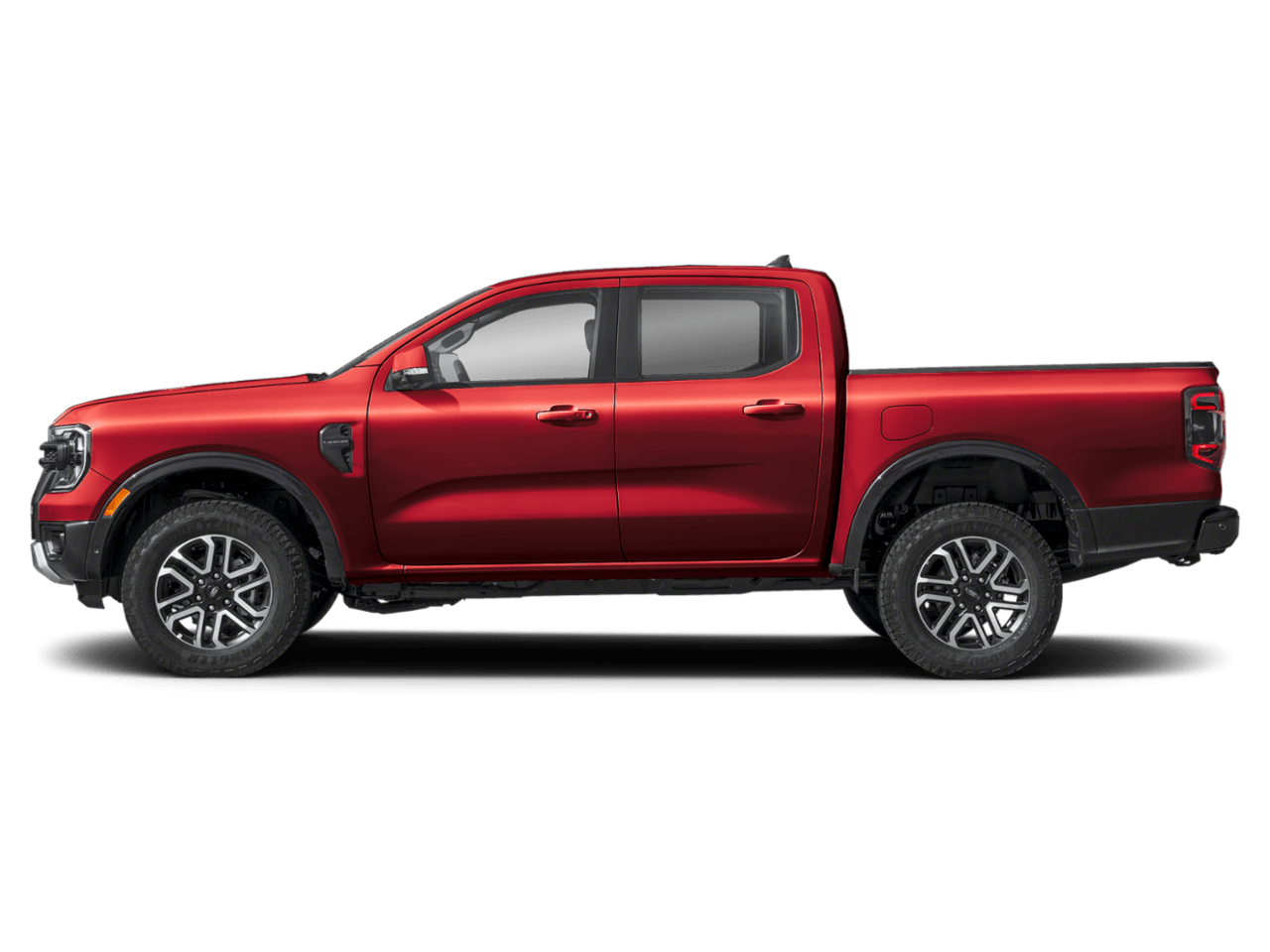 2026 Ford Ranger LARIAT - Profile, facing to the left