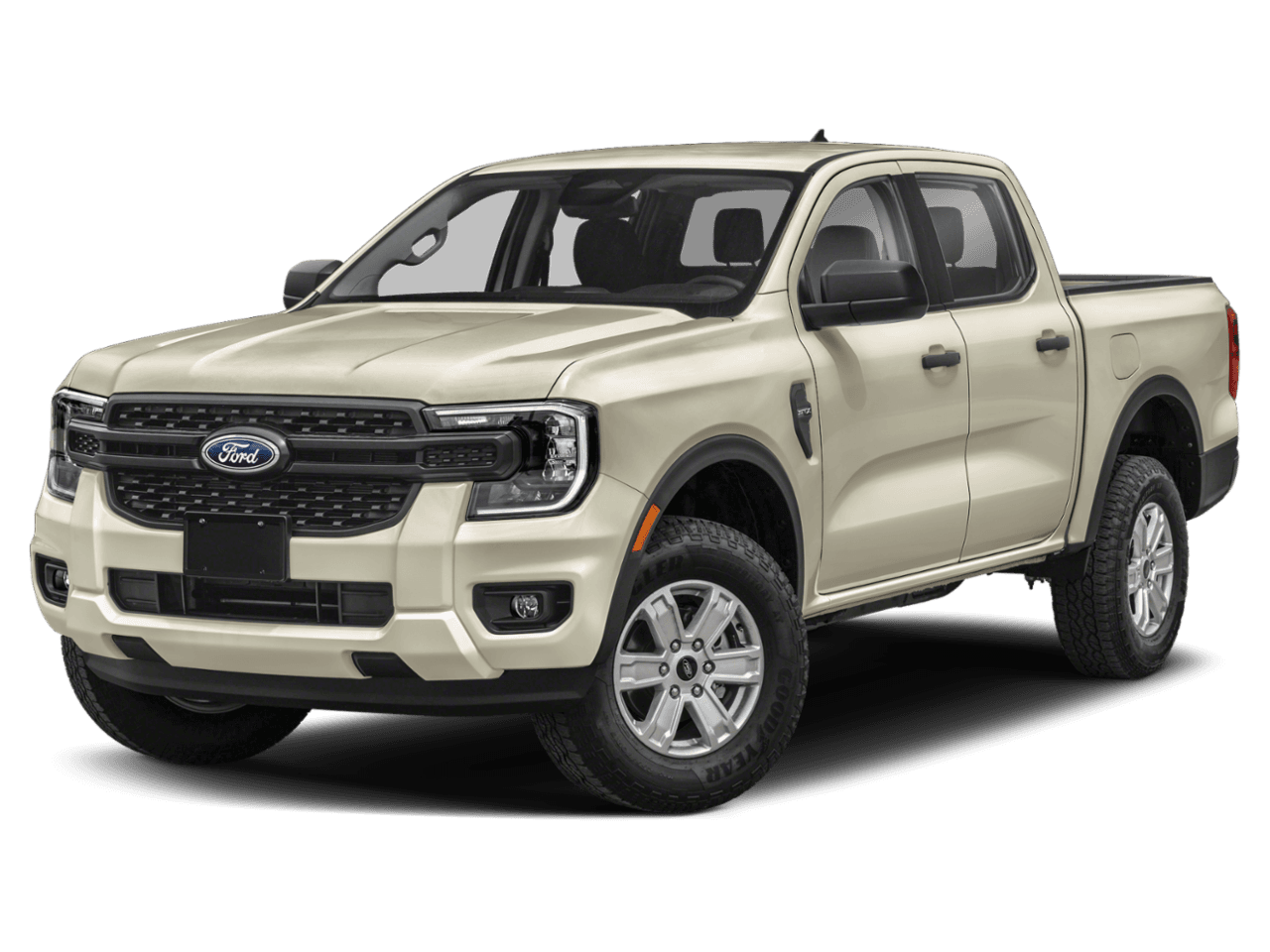 2026 Ford Ranger XL - Front 3/4, facing to the left