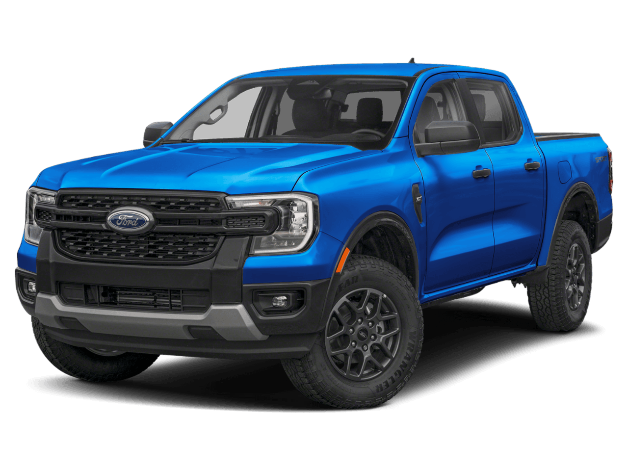 2026 Ford Ranger XLT - Front 3/4, facing to the left