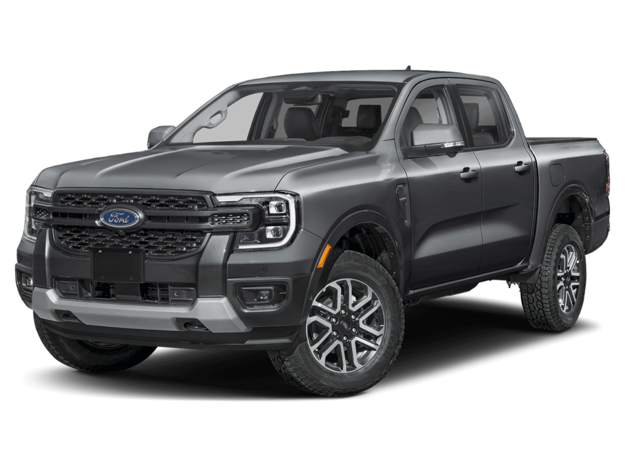 2026 Ford Ranger LARIAT - Front 3/4, facing to the left