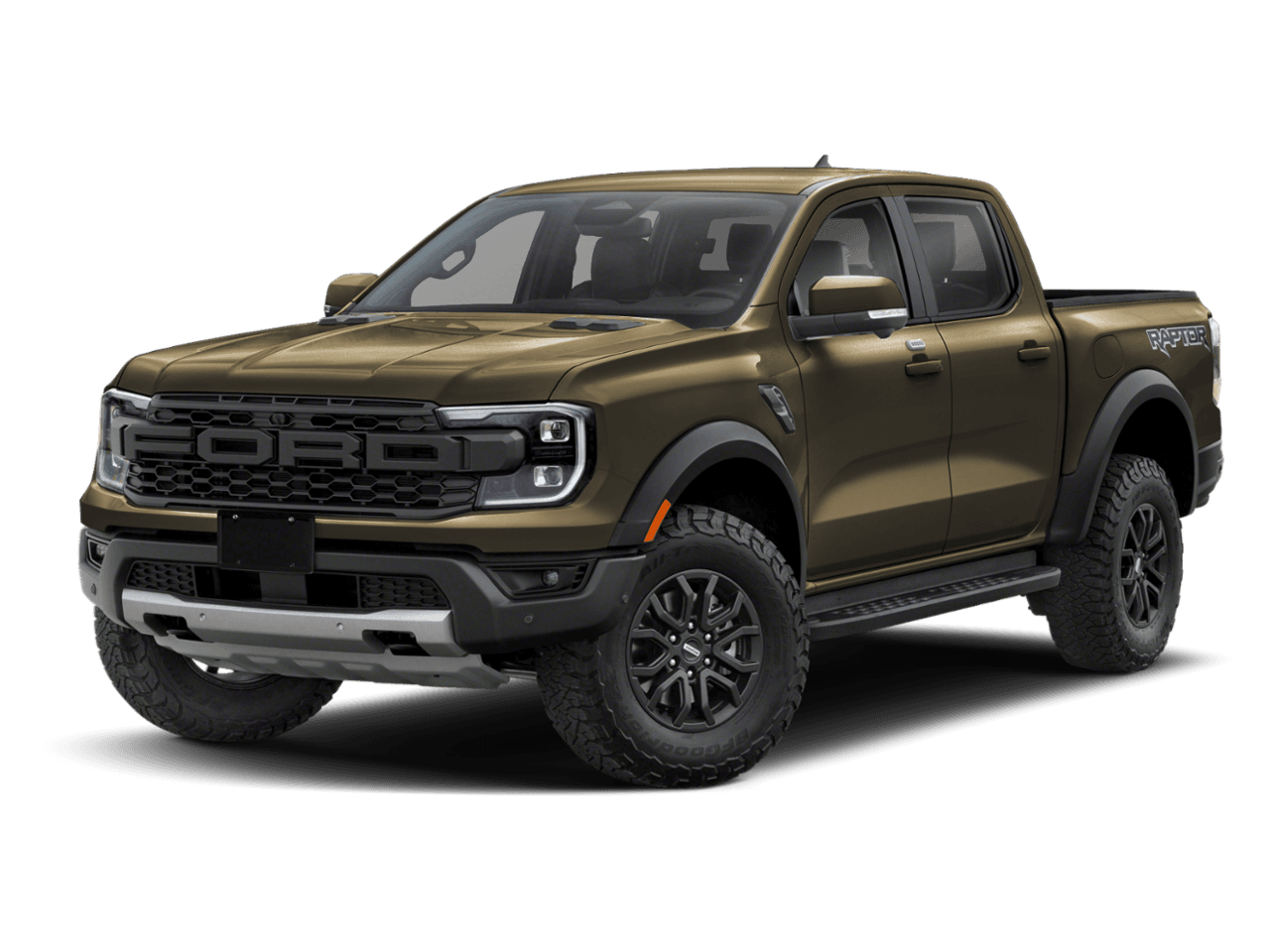 2026 Ford Ranger Raptor - Front 3/4, facing to the left