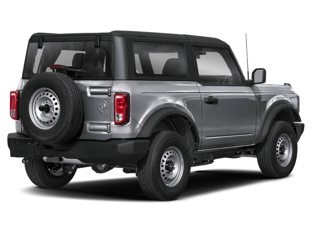 2026 Ford Bronco Base - Rear 3/4, facing to the right