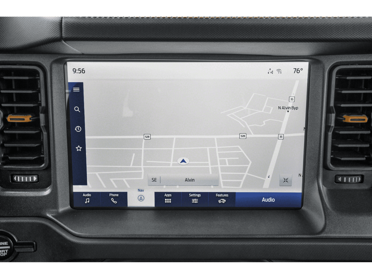 2026 Ford Bronco Badlands - Interior Navigation System