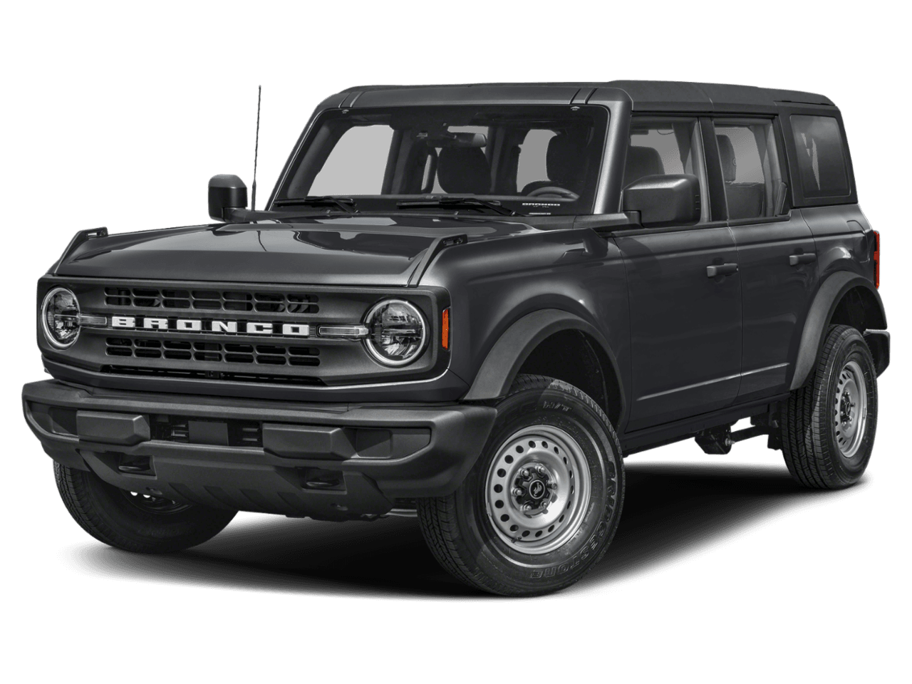 2026 Ford Bronco Base - Front 3/4, facing to the left