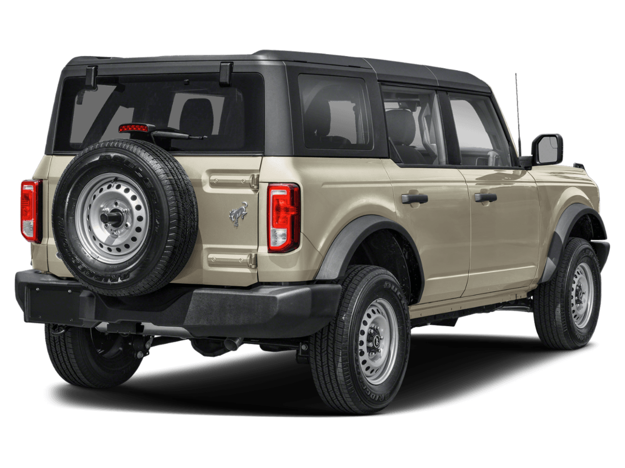 2026 Ford Bronco Base - Rear 3/4, facing to the right