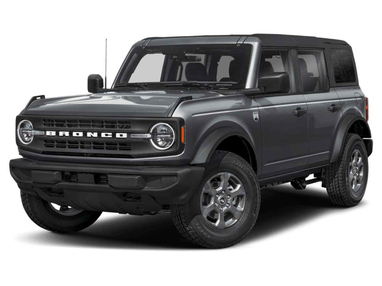 2026 Ford Bronco Big Bend - Front 3/4, facing to the left
