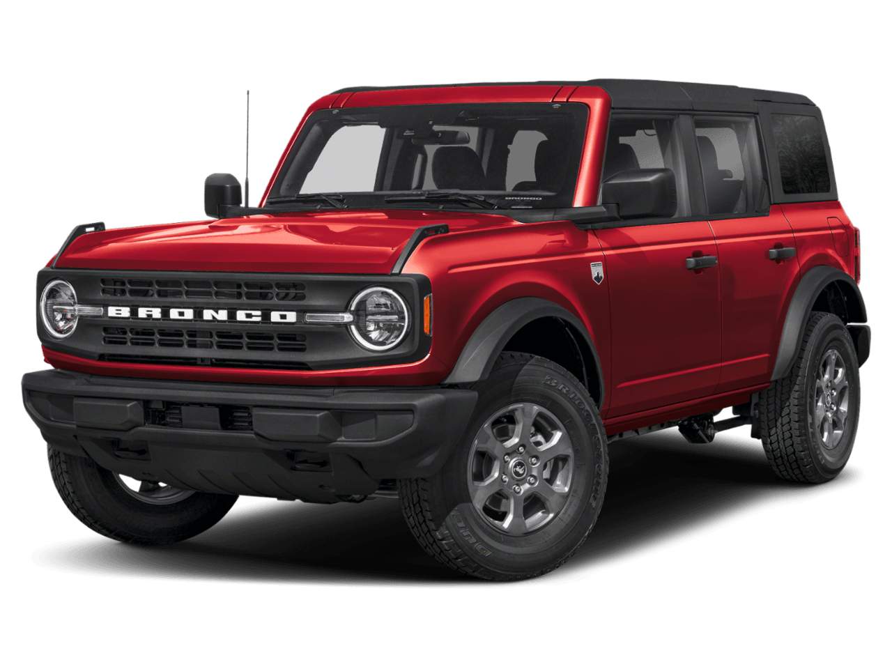 2026 Ford Bronco Big Bend - Front 3/4, facing to the left