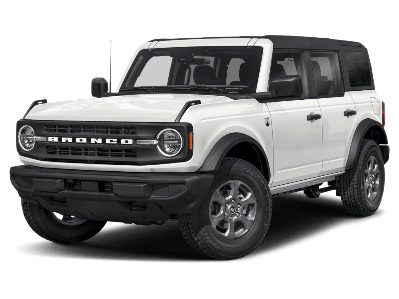 2026 Ford Bronco Big Bend - Front 3/4, facing to the left