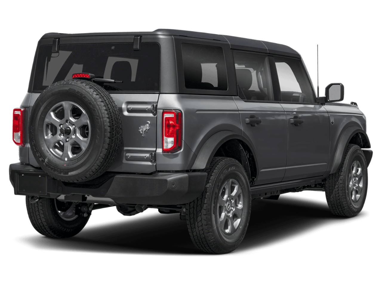 2026 Ford Bronco Big Bend - Rear 3/4, facing to the right