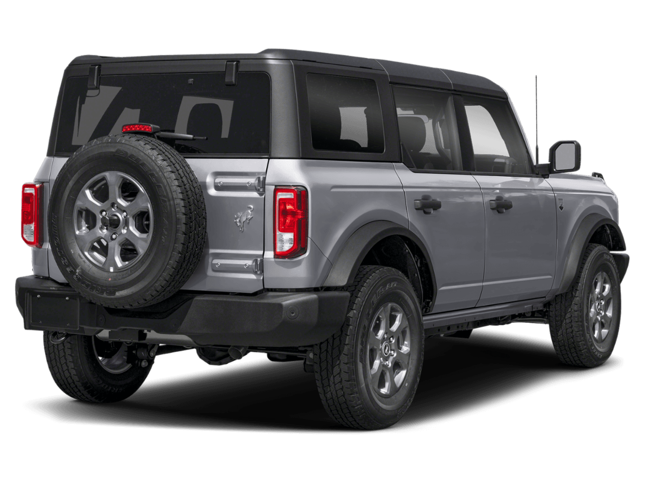 2026 Ford Bronco Big Bend - Rear 3/4, facing to the right