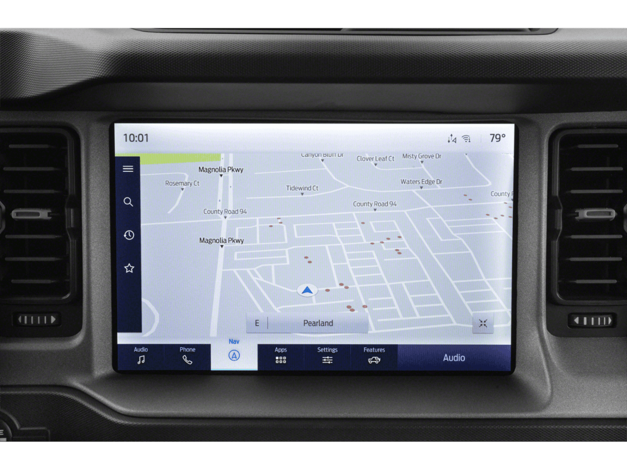 2026 Ford Bronco Outer Banks - Interior Navigation System