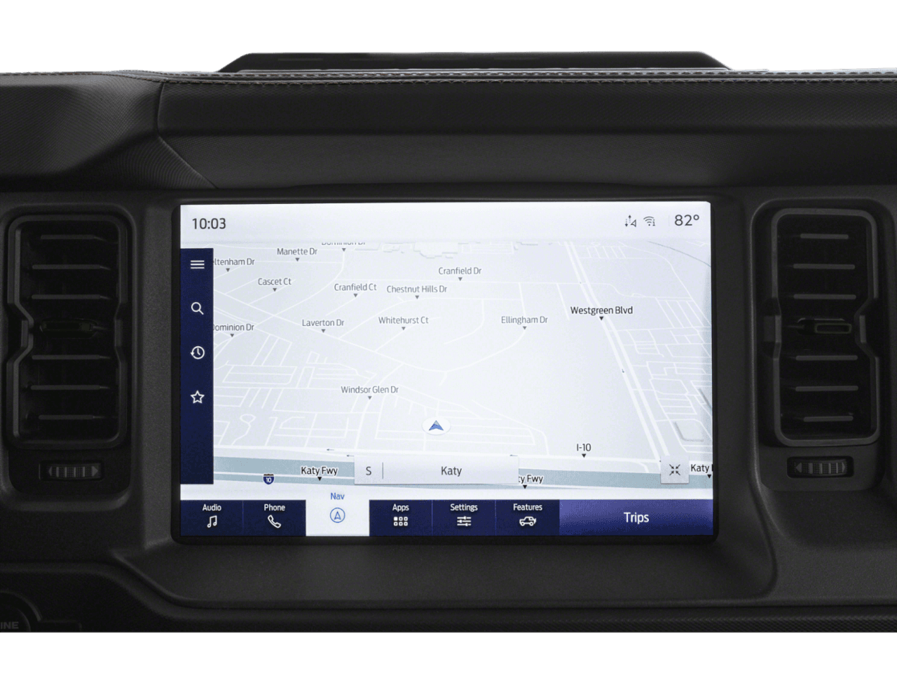 2026 Ford Bronco Badlands - Interior Navigation System