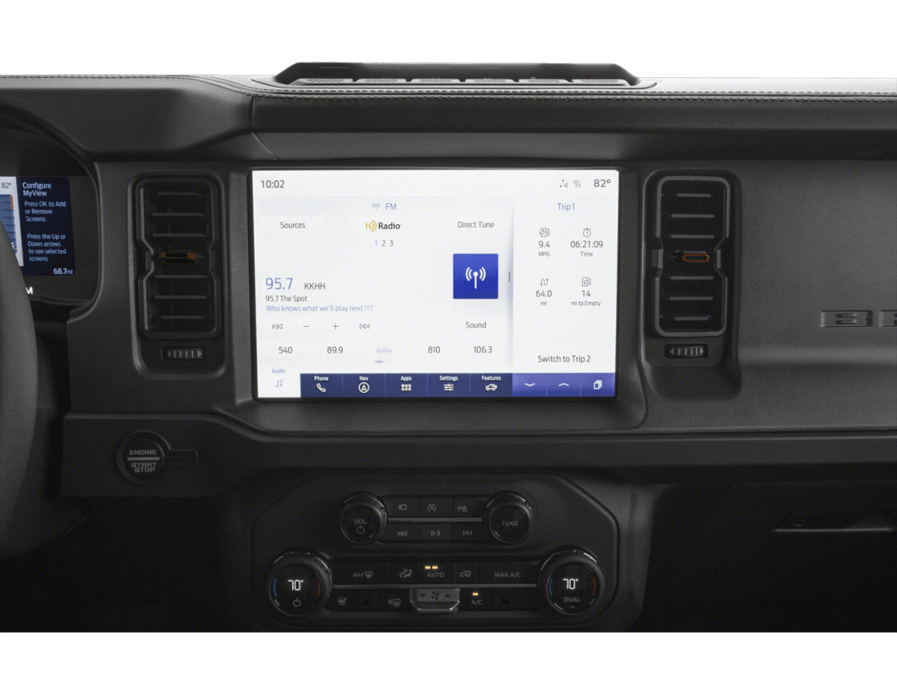2026 Ford Bronco Badlands - Interior Stereo System
