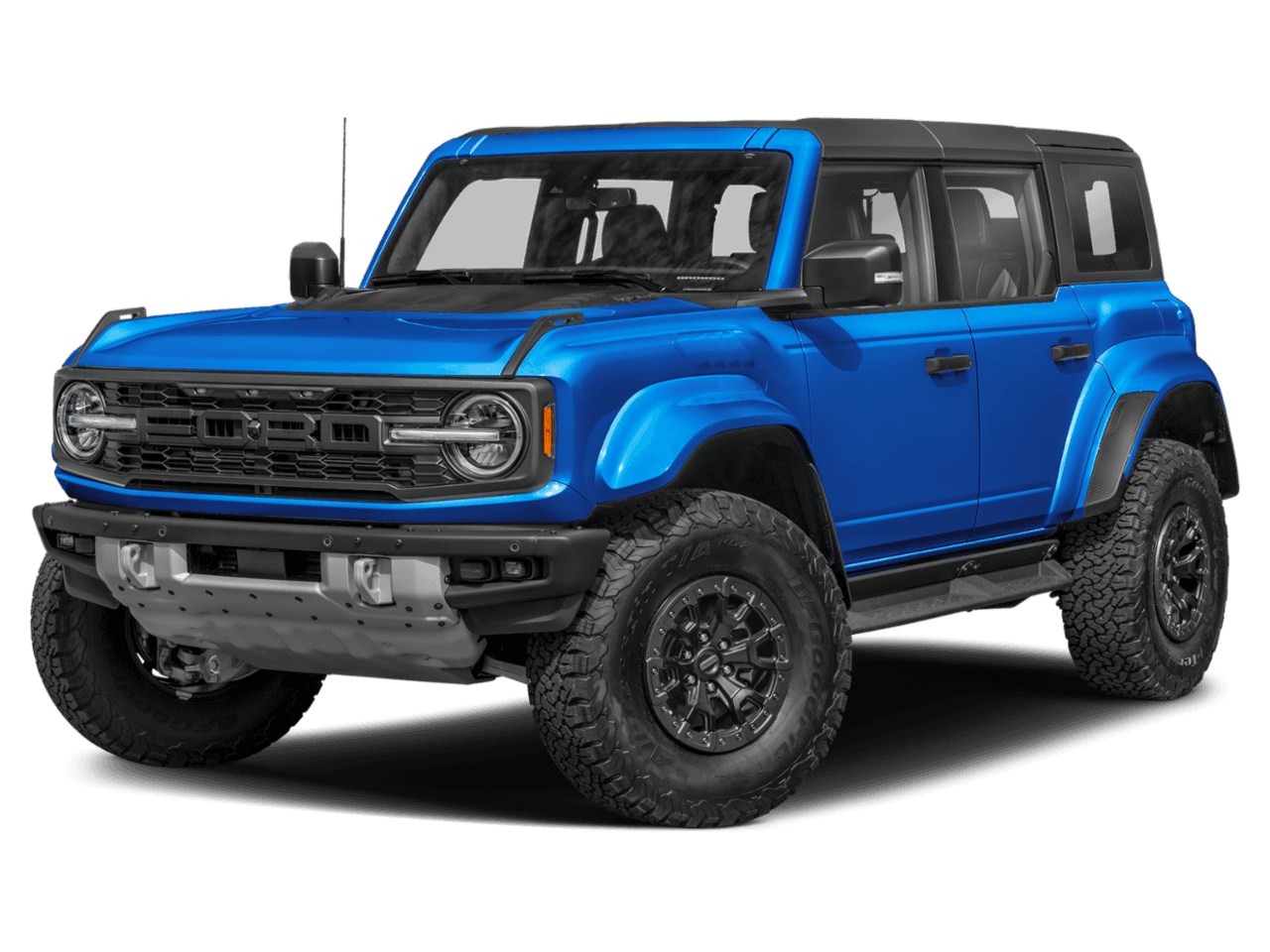 2026 Ford Bronco Raptor - Front 3/4, facing to the left