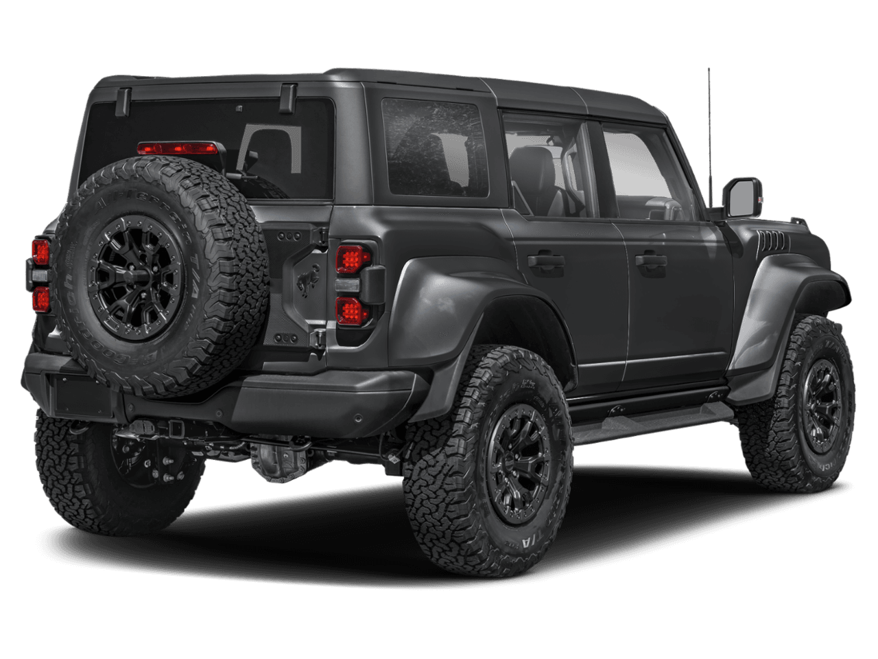 2026 Ford Bronco Raptor - Rear 3/4, facing to the right