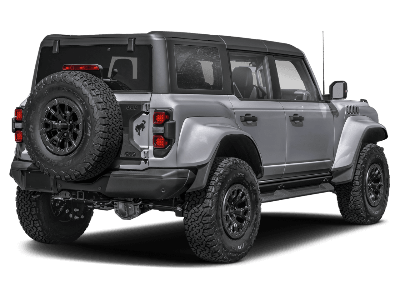 2026 Ford Bronco Raptor - Rear 3/4, facing to the right