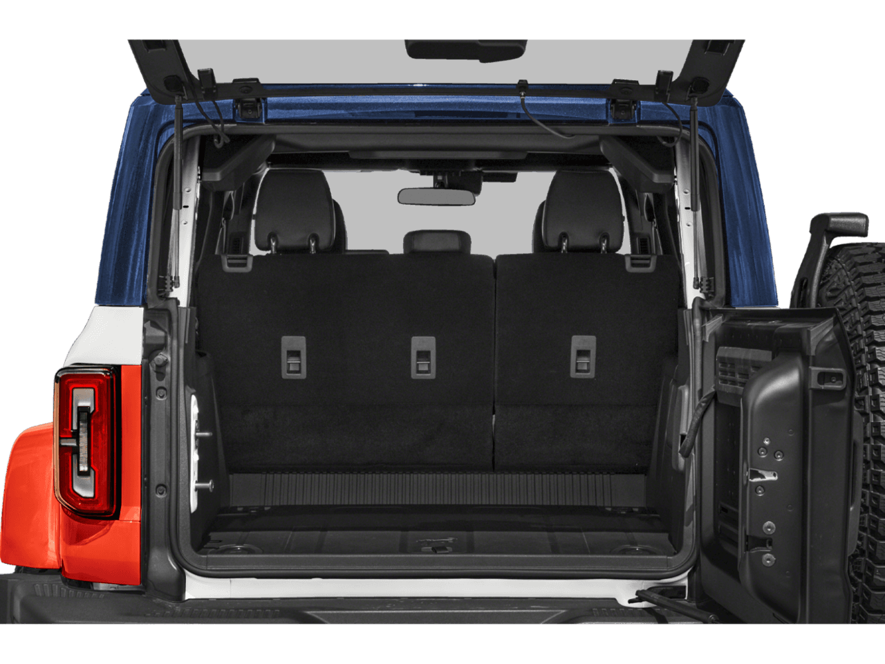 2026 Ford Bronco Stroppe Edition - Interior Trunk with Hatch Open Feature