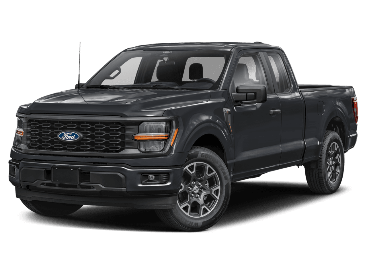 2026 Ford F-150 STX - Front 3/4, facing to the left