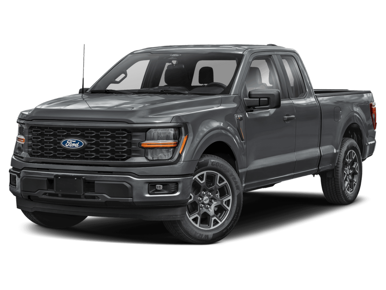 2026 Ford F-150 STX - Front 3/4, facing to the left